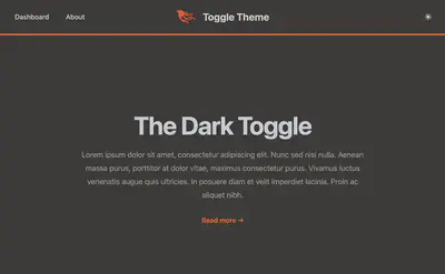 Darkmode with user Toggle